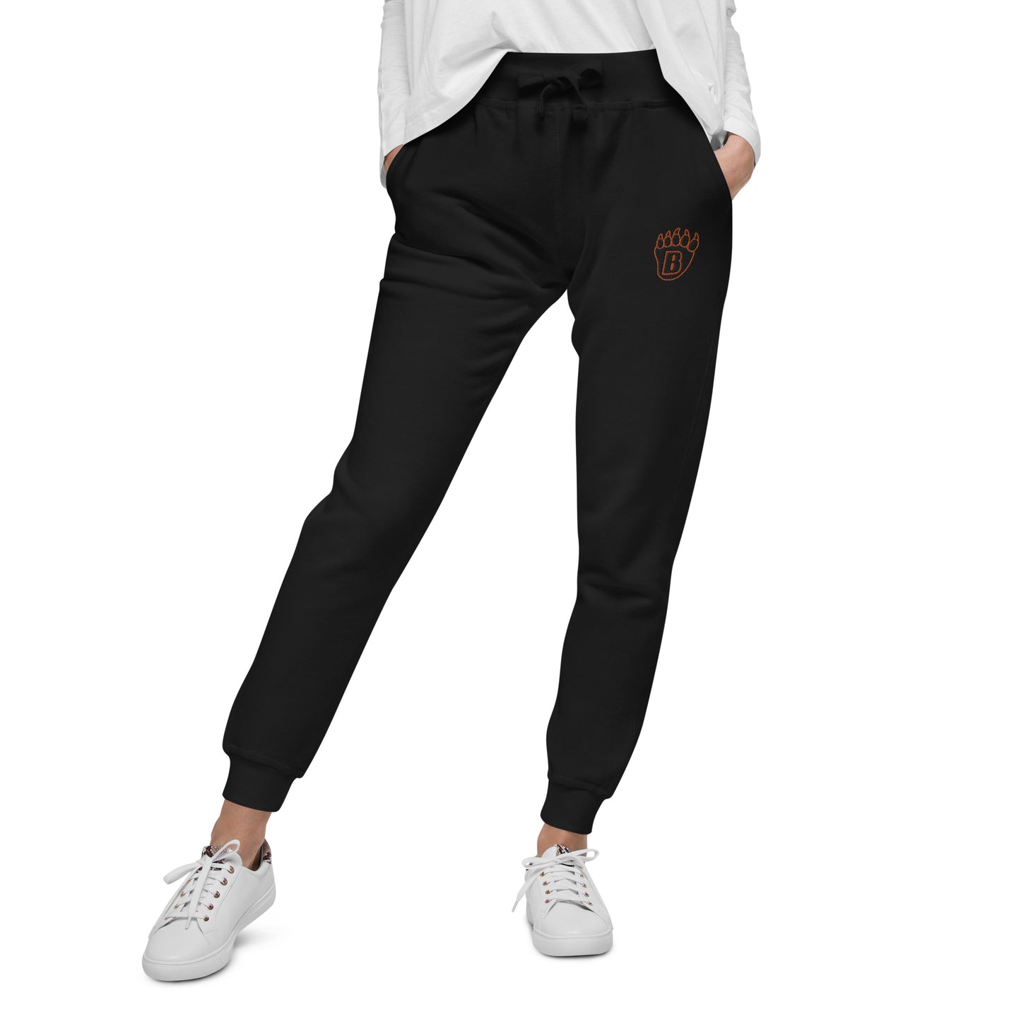 White Bear Lake Blackout Unisex Embroidered Fleece Sweatpants