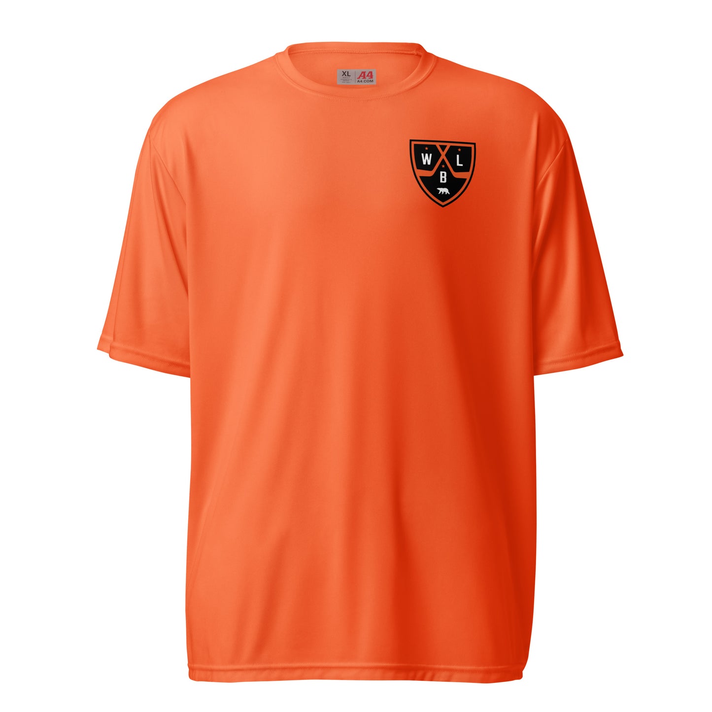 White Bear Lake Hockey Shield Unisex Performance Crew Neck Tee