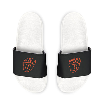 White Bear Lake Hockey Blackout Youth Removable-Strap Sandals