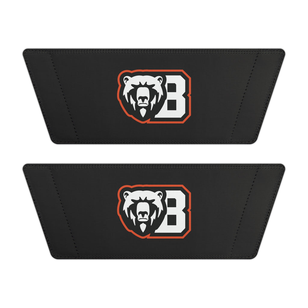 White Bear Lake Football Black Youth Removable-Strap Sandals