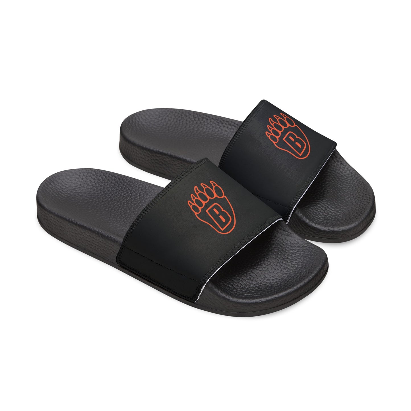 White Bear Lake Hockey Blackout Youth Removable-Strap Sandals