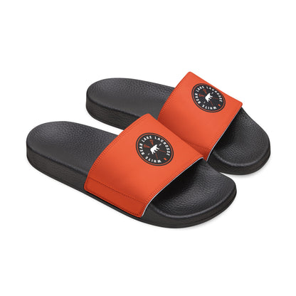 White Bear Lake Lacrosse Orange Youth Removable-Strap Sandals