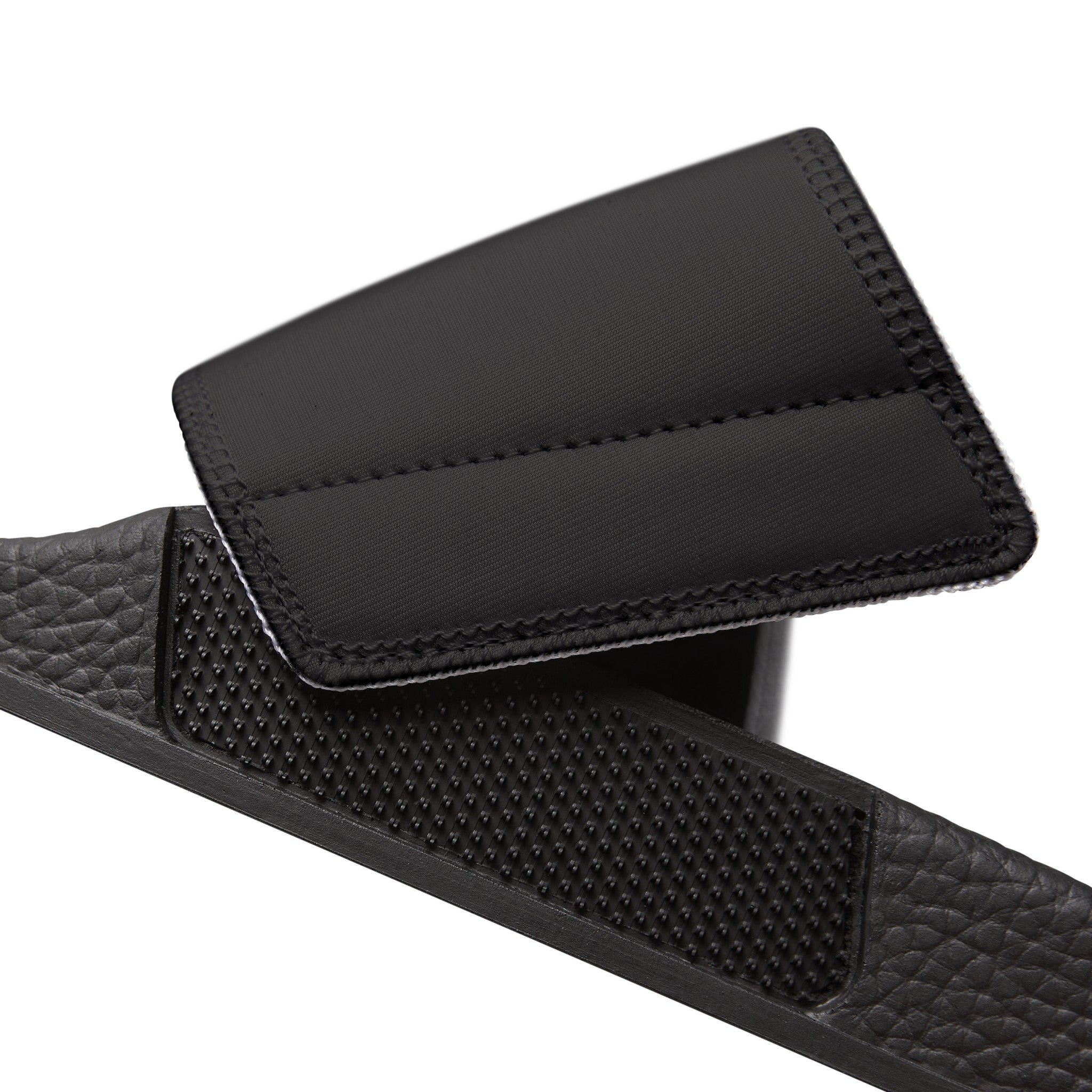 Gentry Academy Black Men's Removable-Strap Sandals