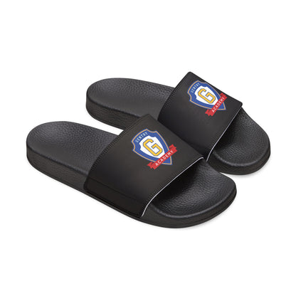 Gentry Academy Black Youth Removable-Strap Sandals