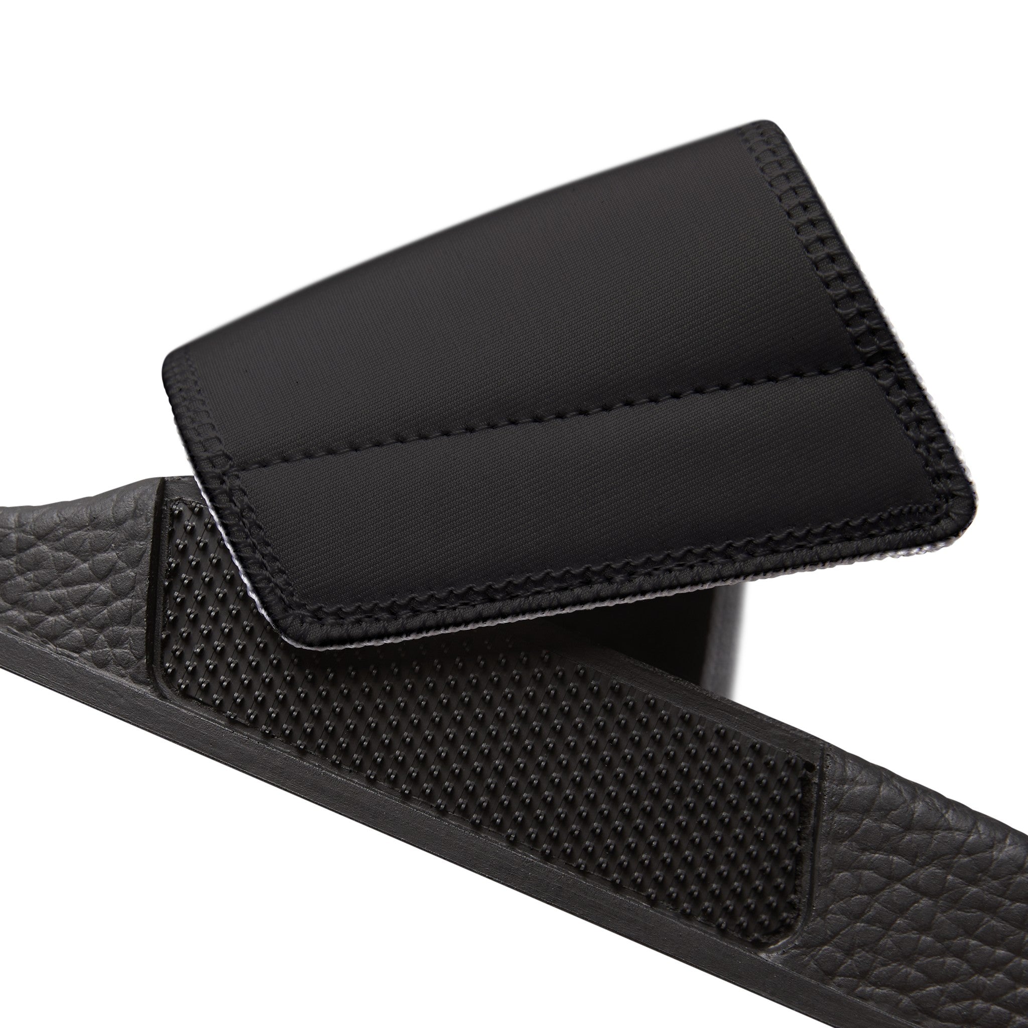 White Bear Lake Football Black Youth Removable-Strap Sandals