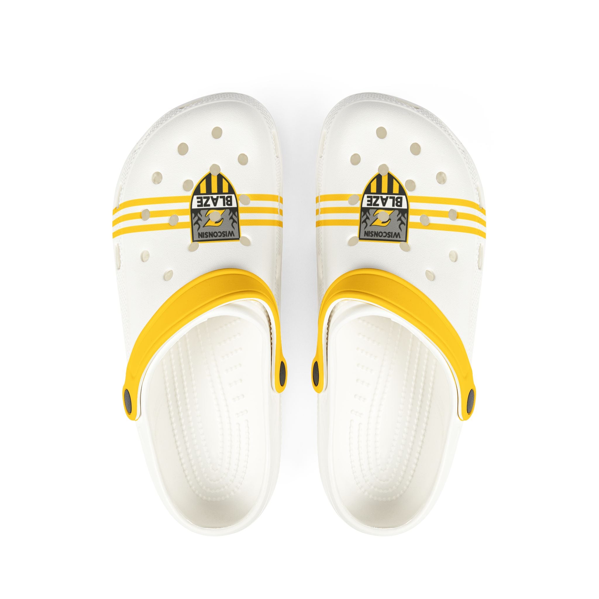 Wisconsin Blaze Hockey Adult Clogs