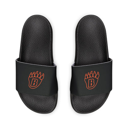 White Bear Lake Hockey Blackout Youth Removable-Strap Sandals