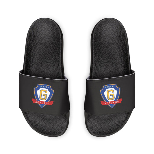 Gentry Academy Black Youth Removable-Strap Sandals