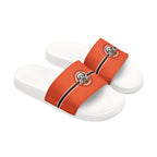 White Bear Lake Football Orange Men's Removable-Strap Sandals