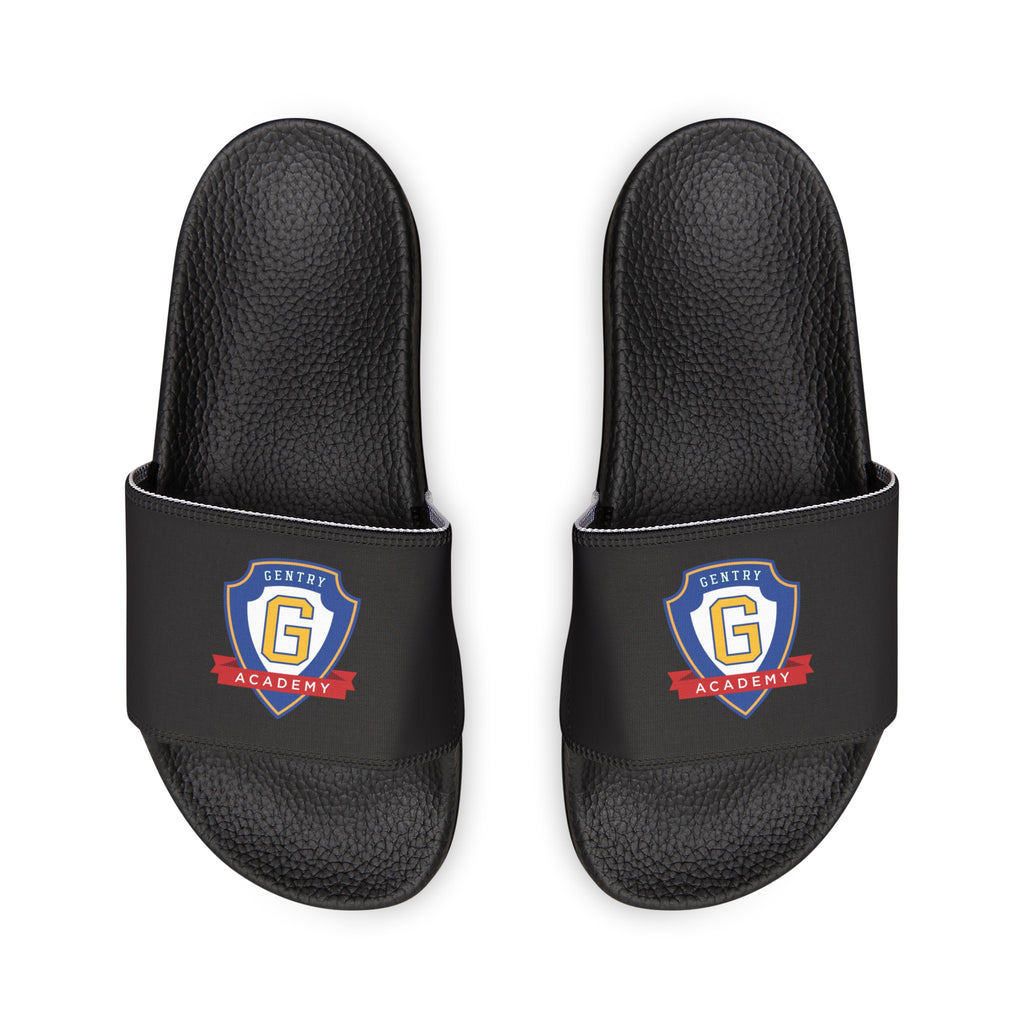 Gentry Academy Black Men's Removable-Strap Sandals