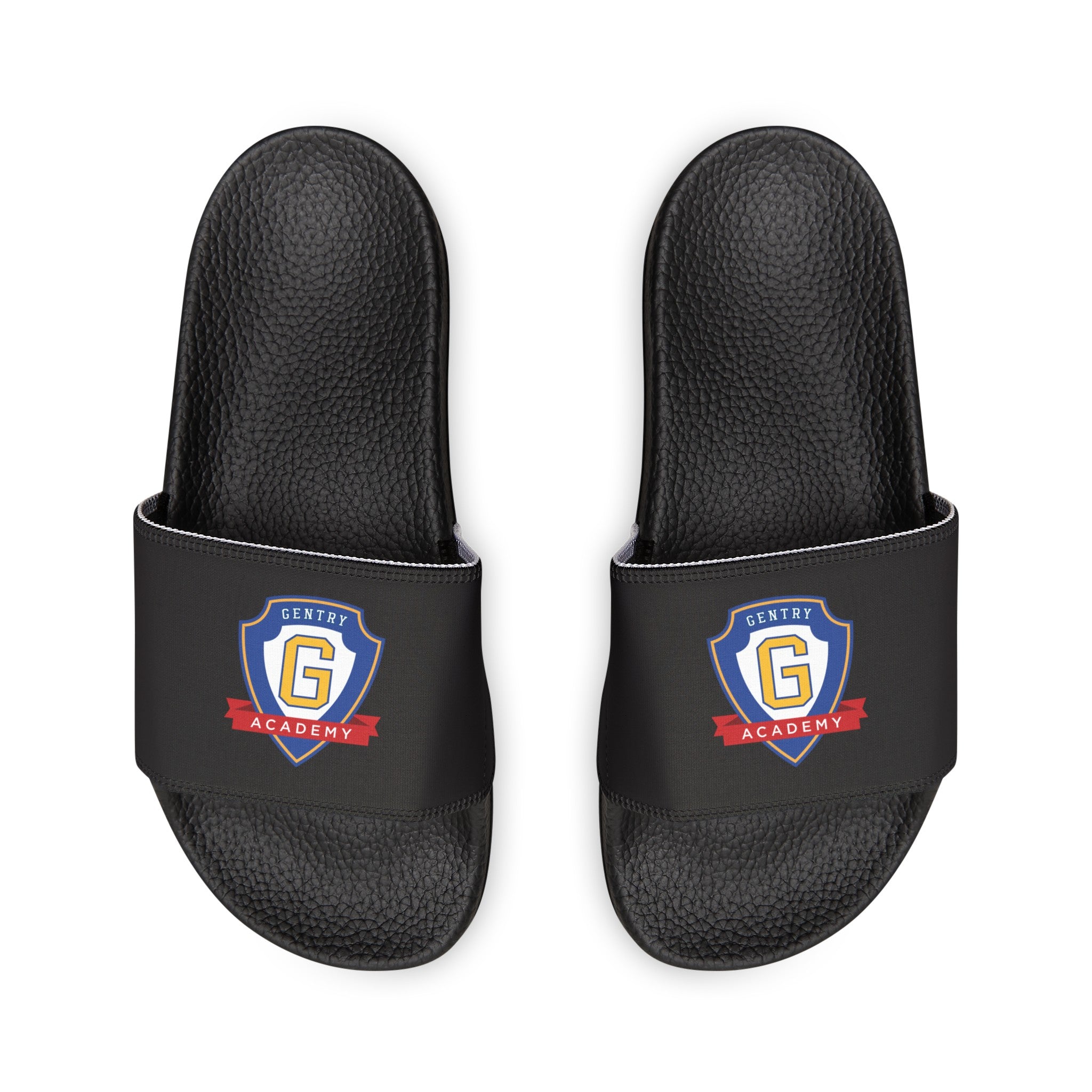 Gentry Academy Black Men's Removable-Strap Sandals