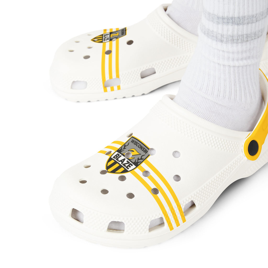 Wisconsin Blaze Hockey Adult Clogs