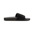 White Bear Lake Football Black Women's Removable-Strap Sandals