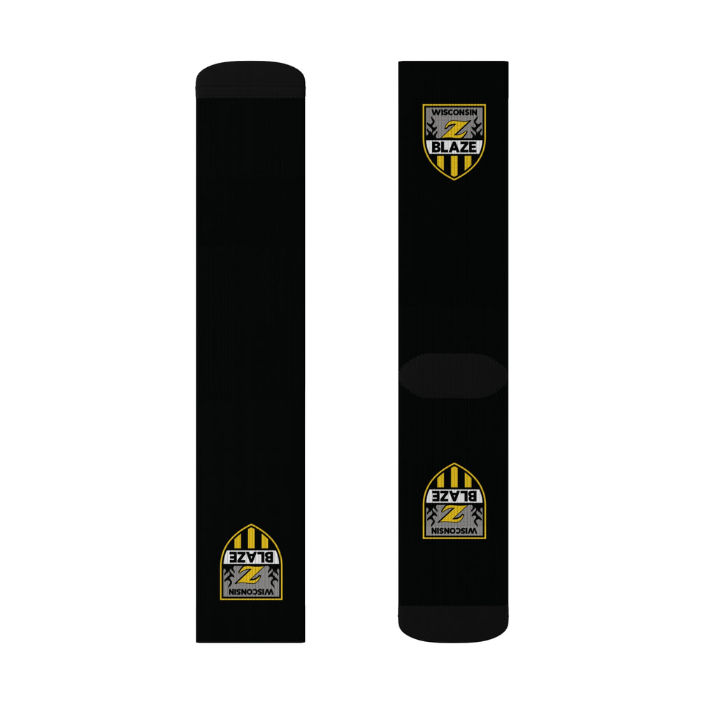 Wisconsin Blaze Hockey Sublimated Socks