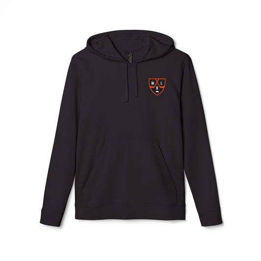 White Bear Lake Hockey Shield Adidas® Unisex Fleece Hoodie