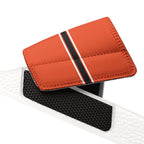 White Bear Lake Football Orange Youth Removable-Strap Sandals