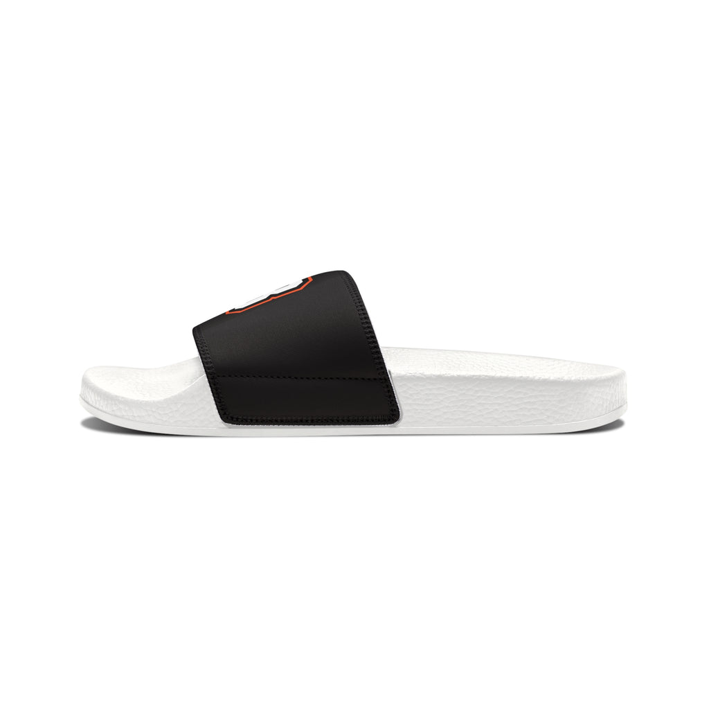 White Bear Lake Football Black Women's Removable-Strap Sandals