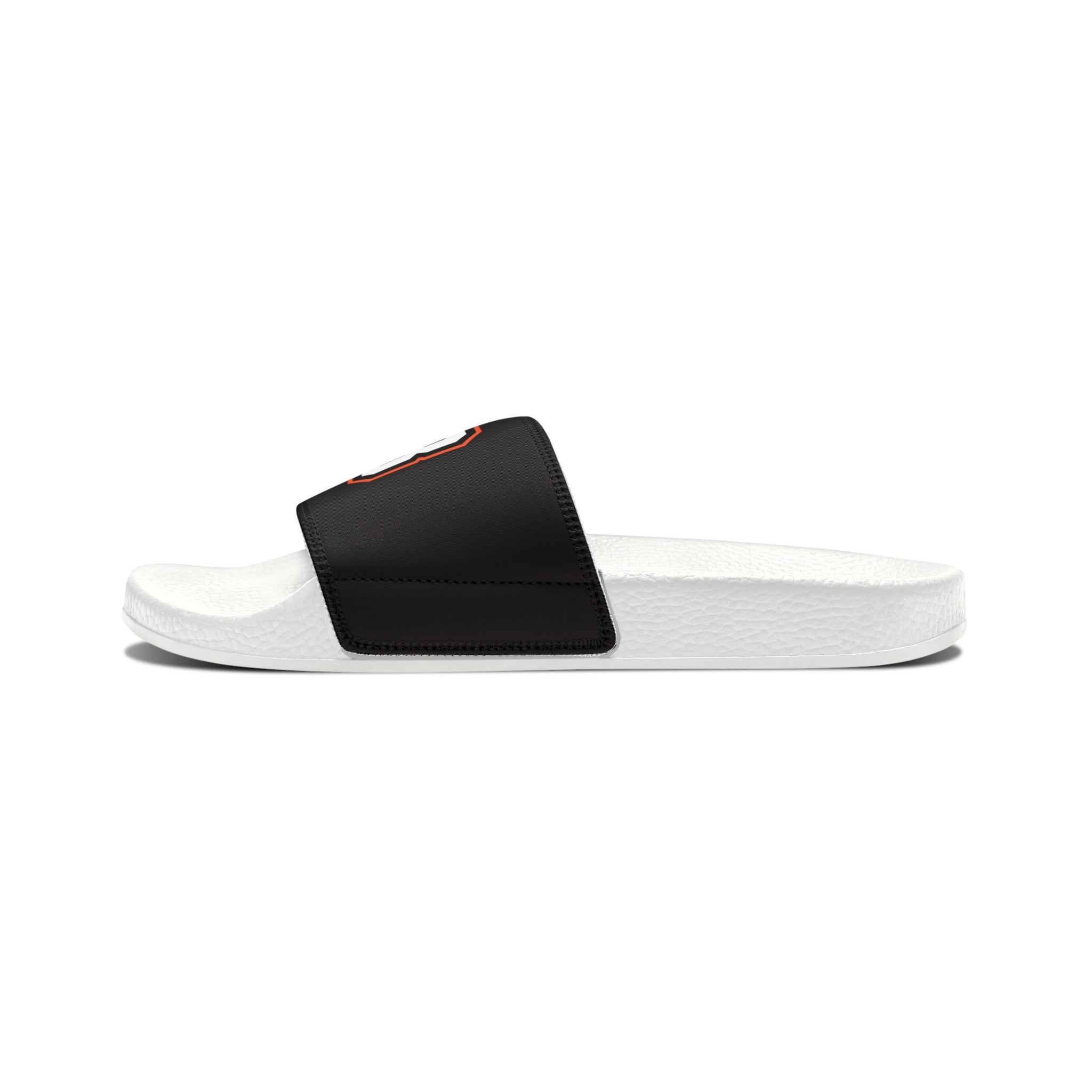 White Bear Lake Football Black Women's Removable-Strap Sandals