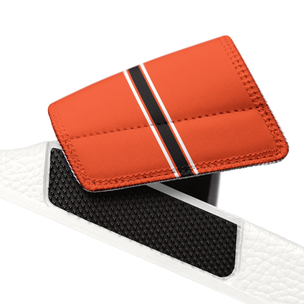 White Bear Lake Football Orange Women's Removable-Strap Sandals