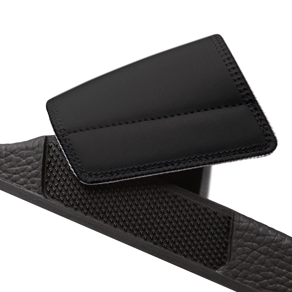 White Bear Lake Lacrosse Black Youth Removable-Strap Sandals