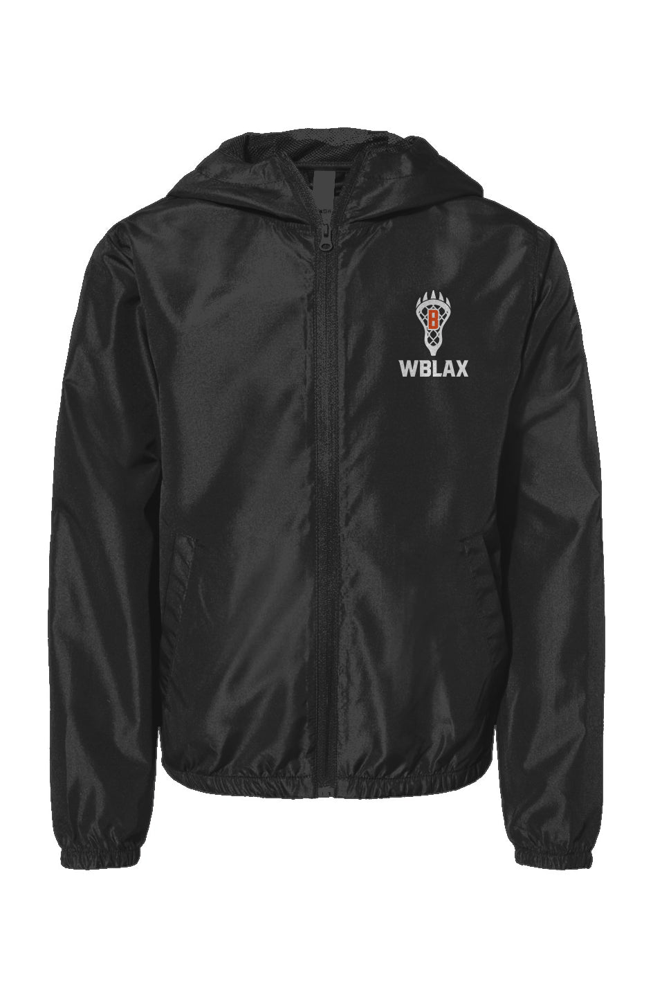WBLAX Youth Lightweight Windbreaker Full-Zip Jacket