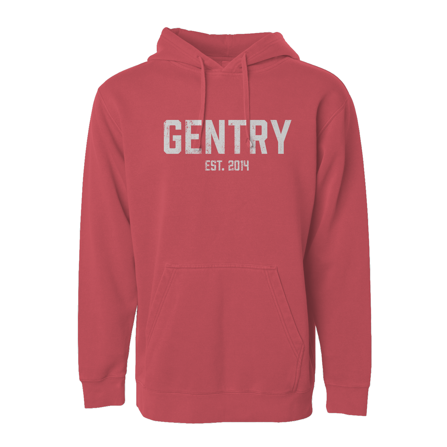 Gentry Academy Distressed Pigment Dyed Hoodie