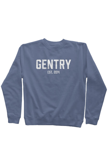 Gentry Academy Distressed Pigment Dyed Crew Neck