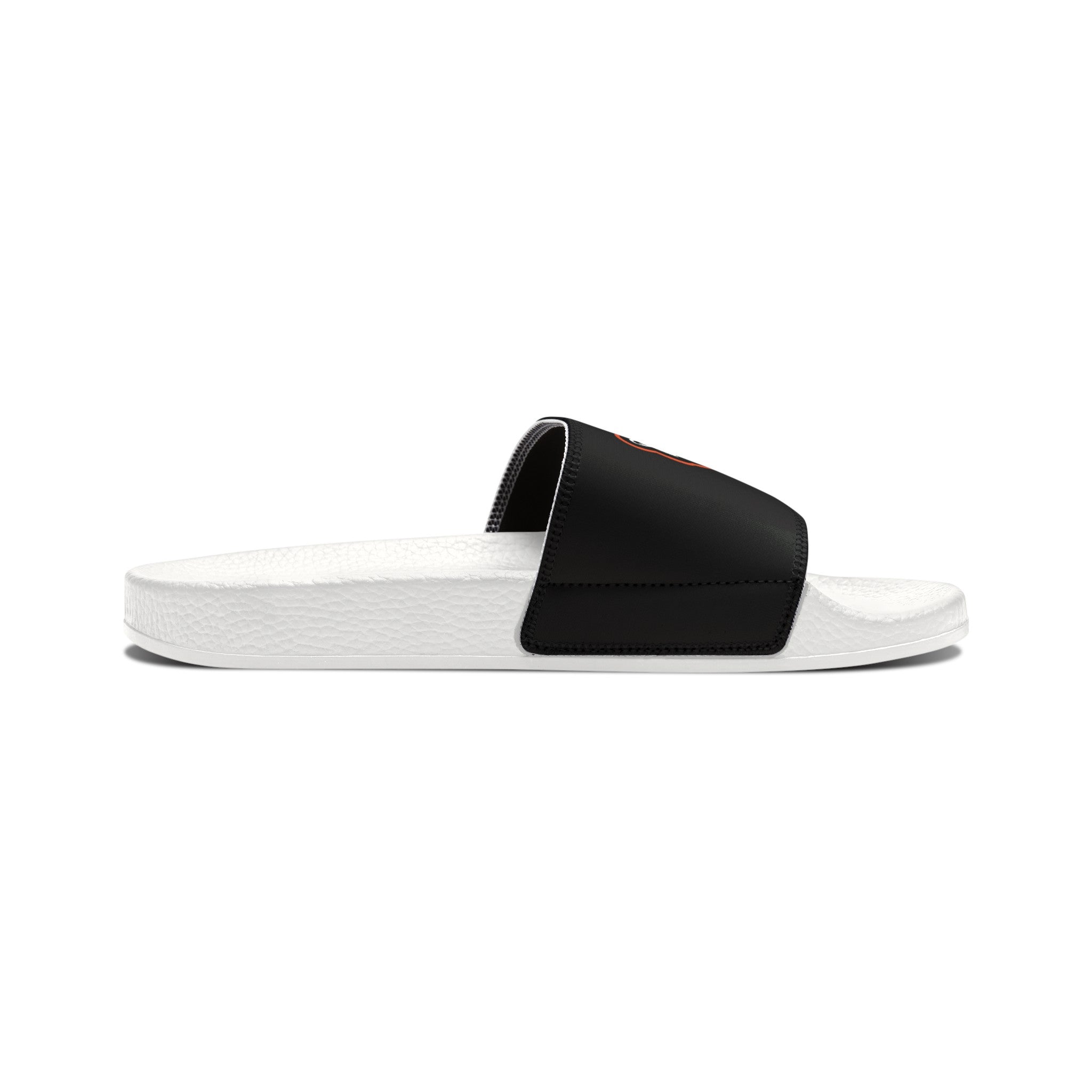 White Bear Lake Football Black Youth Removable-Strap Sandals