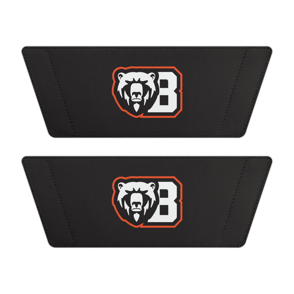 White Bear Lake Football Black Women's Removable-Strap Sandals