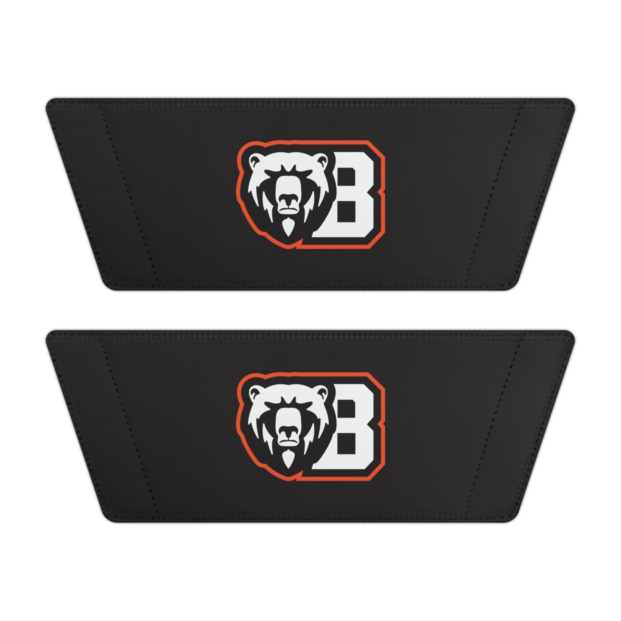 White Bear Lake Football Black Women's Removable-Strap Sandals