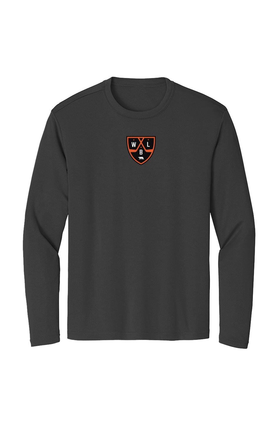White Bear Lake Hockey Shield Long Sleeve Tee