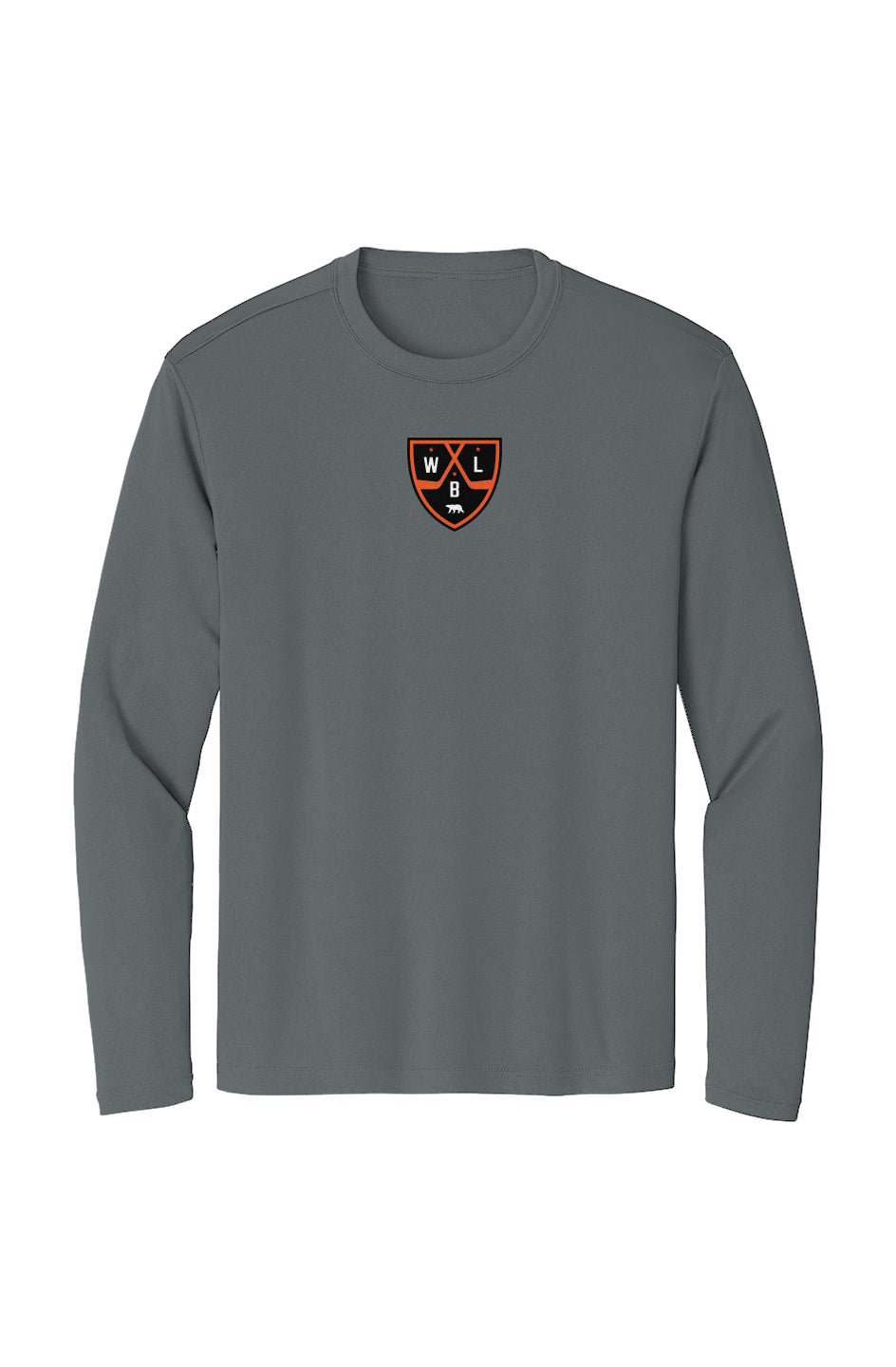 White Bear Lake Hockey Shield Long Sleeve Tee