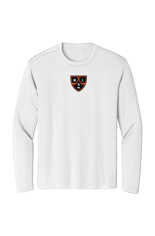 White Bear Lake Hockey Shield Long Sleeve Tee