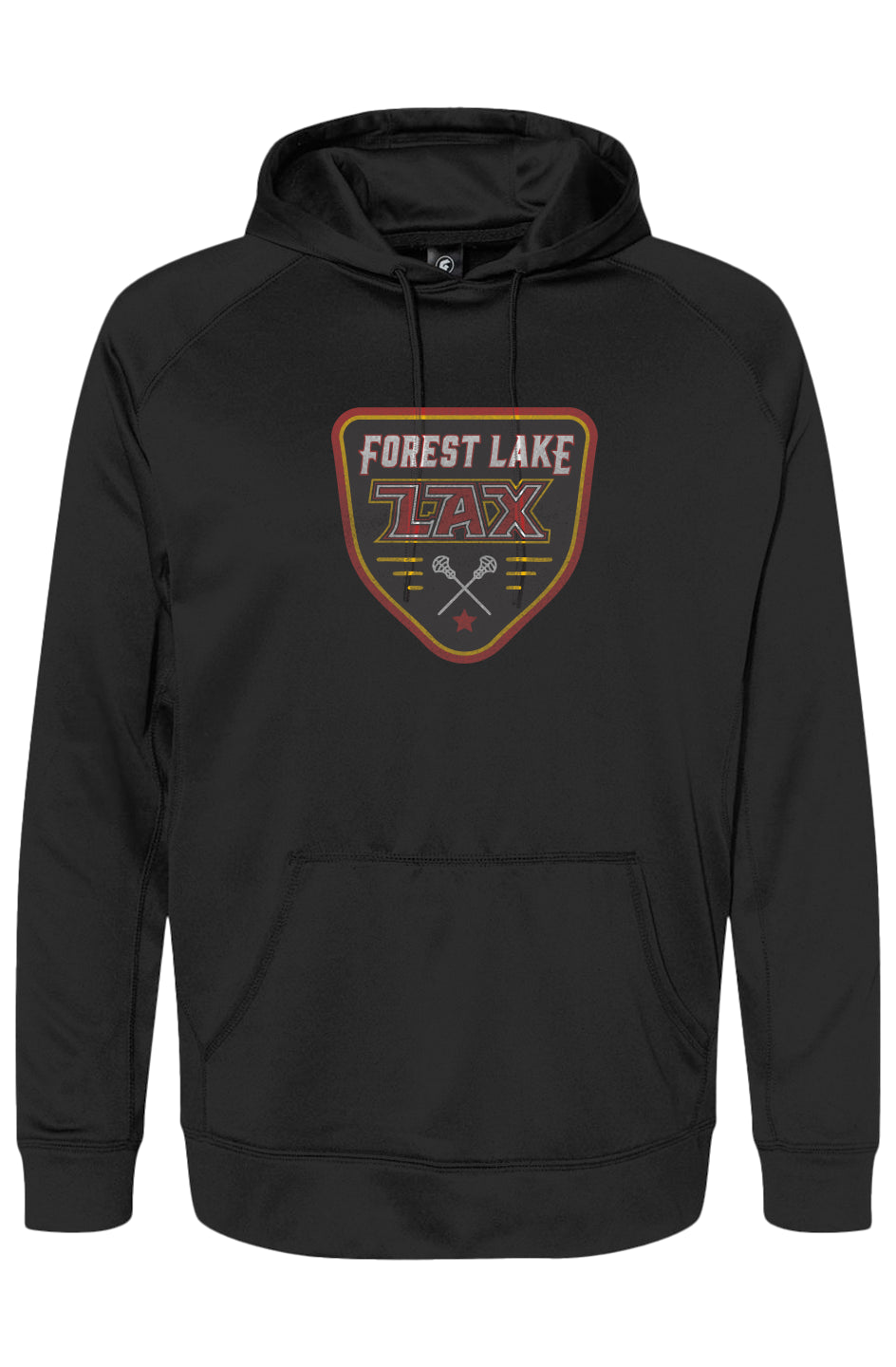 Forest Lake Lacrosse Performance Raglan Pullover Sweatshirt