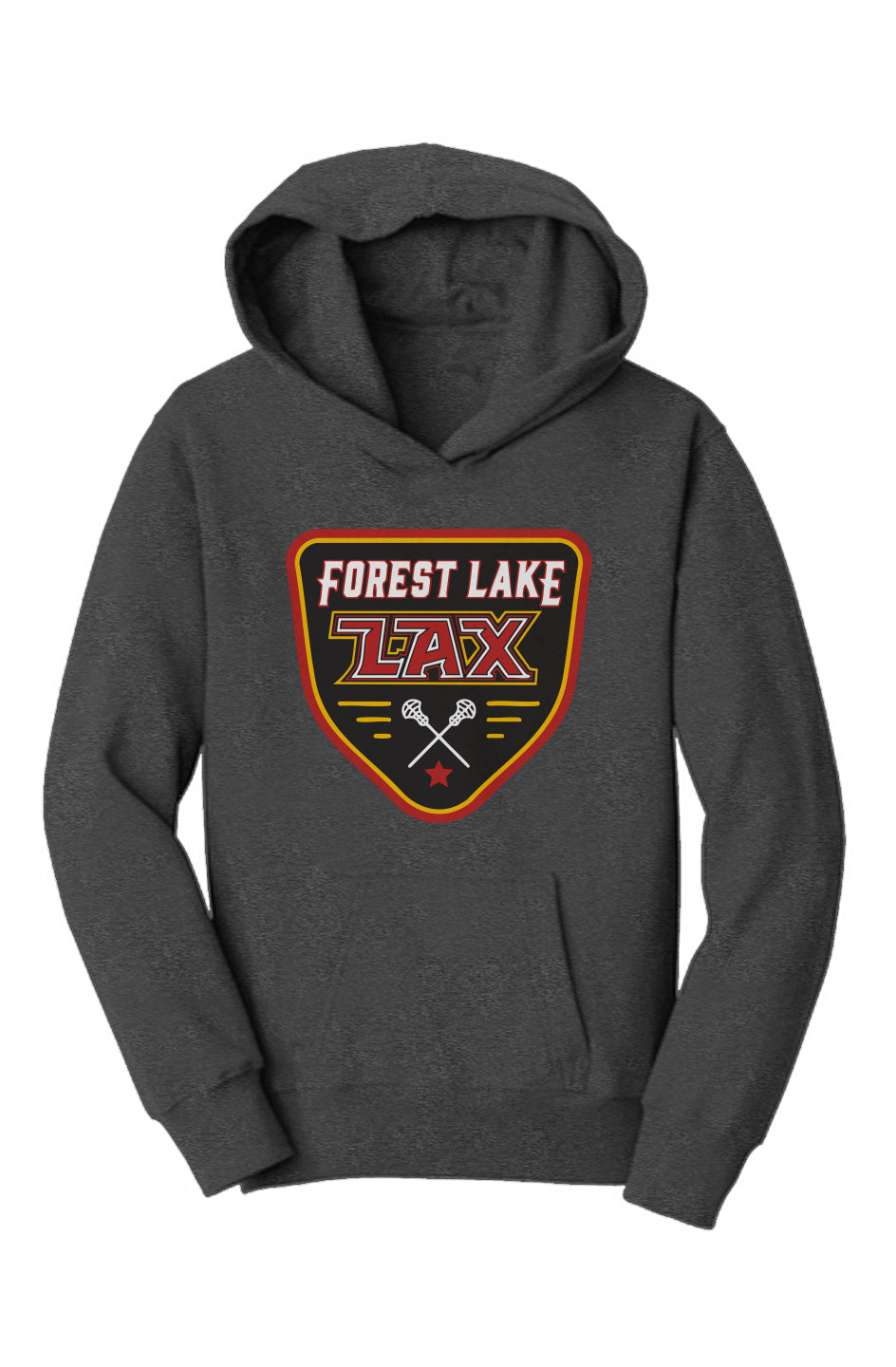 Forest Lake Lacrosse Youth Fleece Pullover Sweatshirt