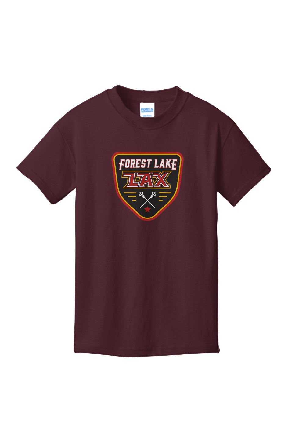 Forest Lake Lacrosse Youth Core Cotton Tee