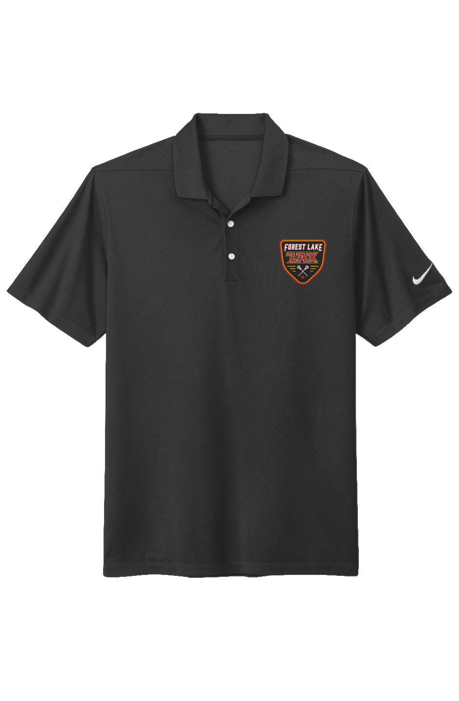 Forest Lake Lacrosse Nike Dri-FIT Polo