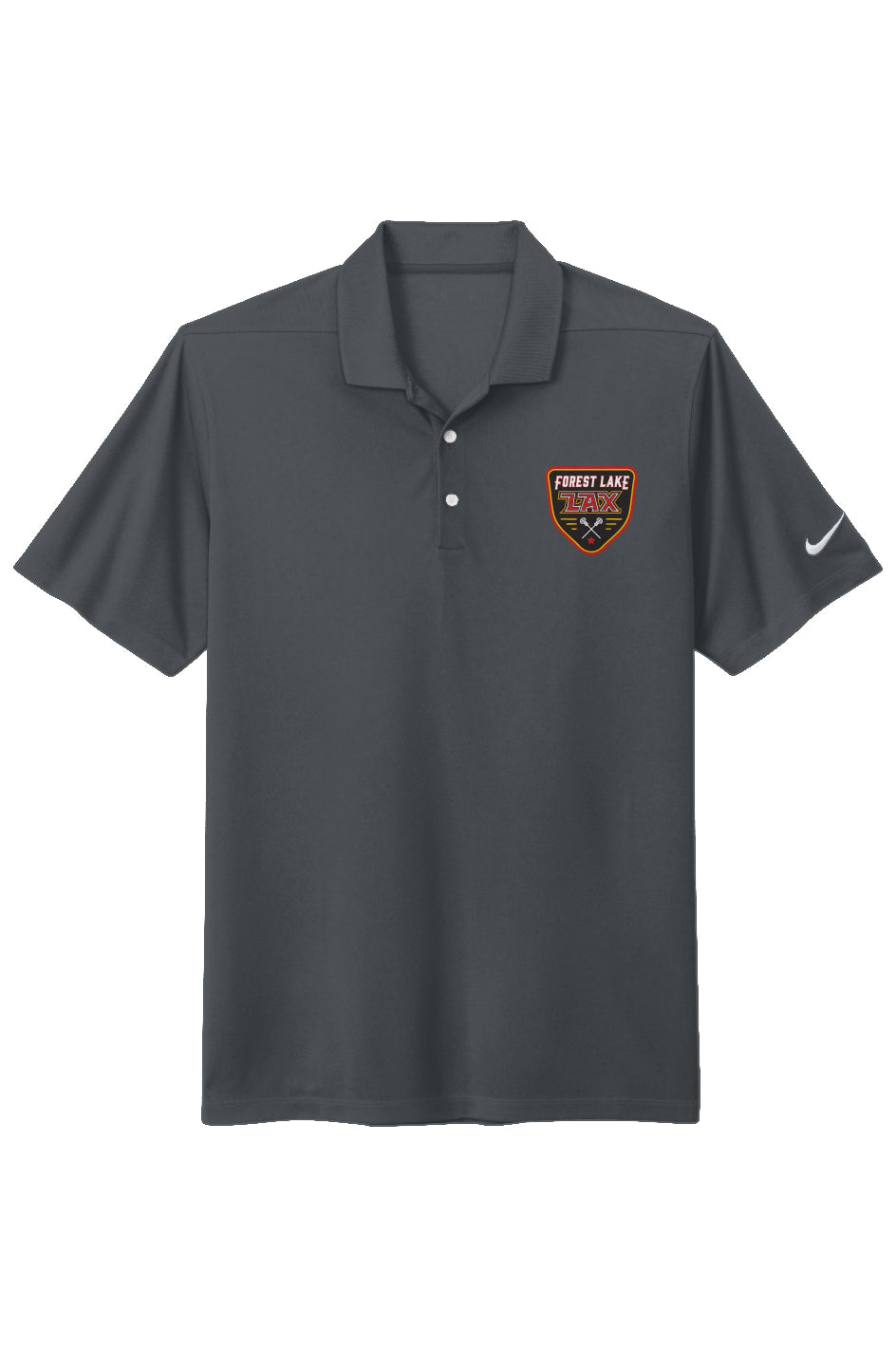 Forest Lake Lacrosse Nike Dri-FIT Polo