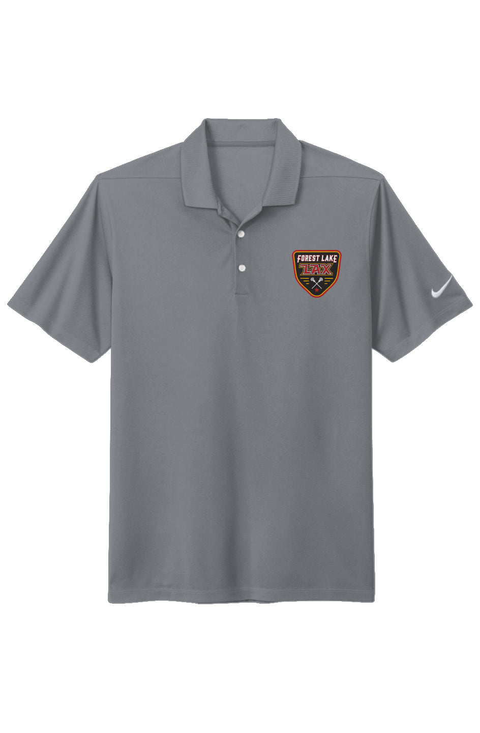 Forest Lake Lacrosse Nike Dri-FIT Polo
