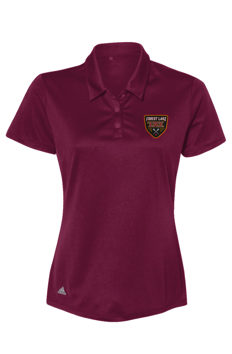 Forest Lake Lacrosse adidas Womens Performance Polo