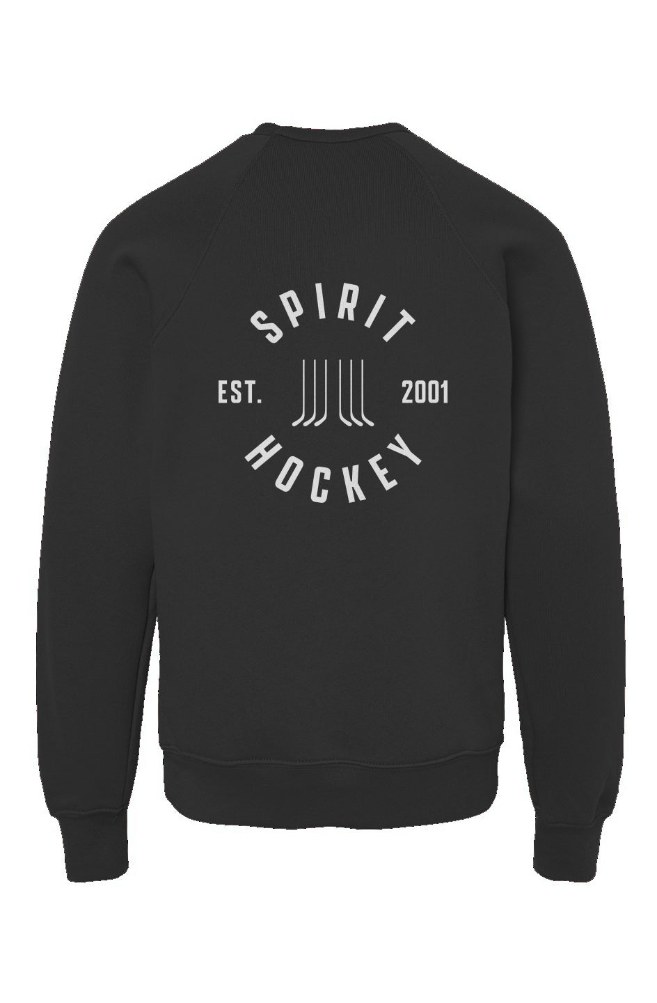 Springfield Spirit Hockey Shield Youth Crewneck Sweatshirt