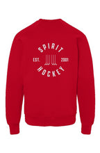 Springfield Spirit Hockey Shield Youth Crewneck Sweatshirt