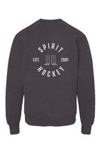 Springfield Spirit Hockey Shield Youth Crewneck Sweatshirt