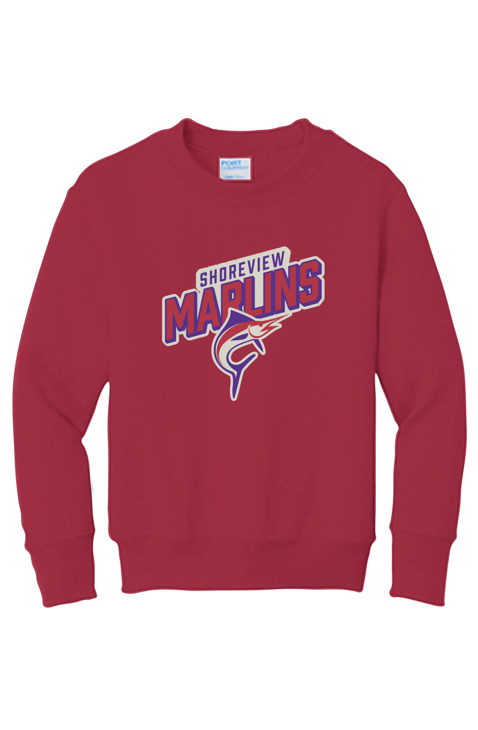 Shoreview Marlins Youth Fleece Sweatshirt
