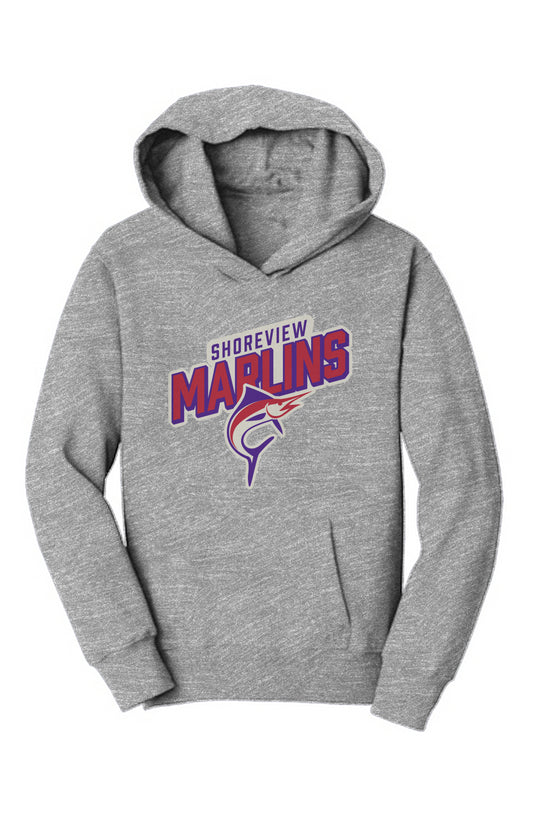 Shoreview Marlins Youth Fleece Pullover Hoodie