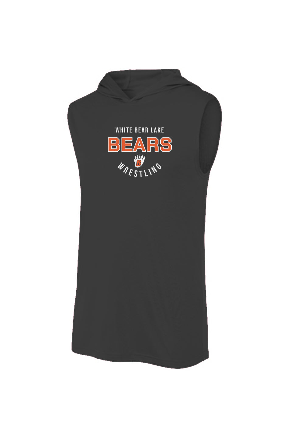White Bear Lake Wrestling Sport-Tek Sleeveless Hoodie