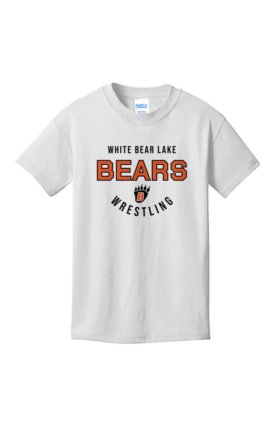 White Bear Lake Wrestling Youth Core Cotton Tee