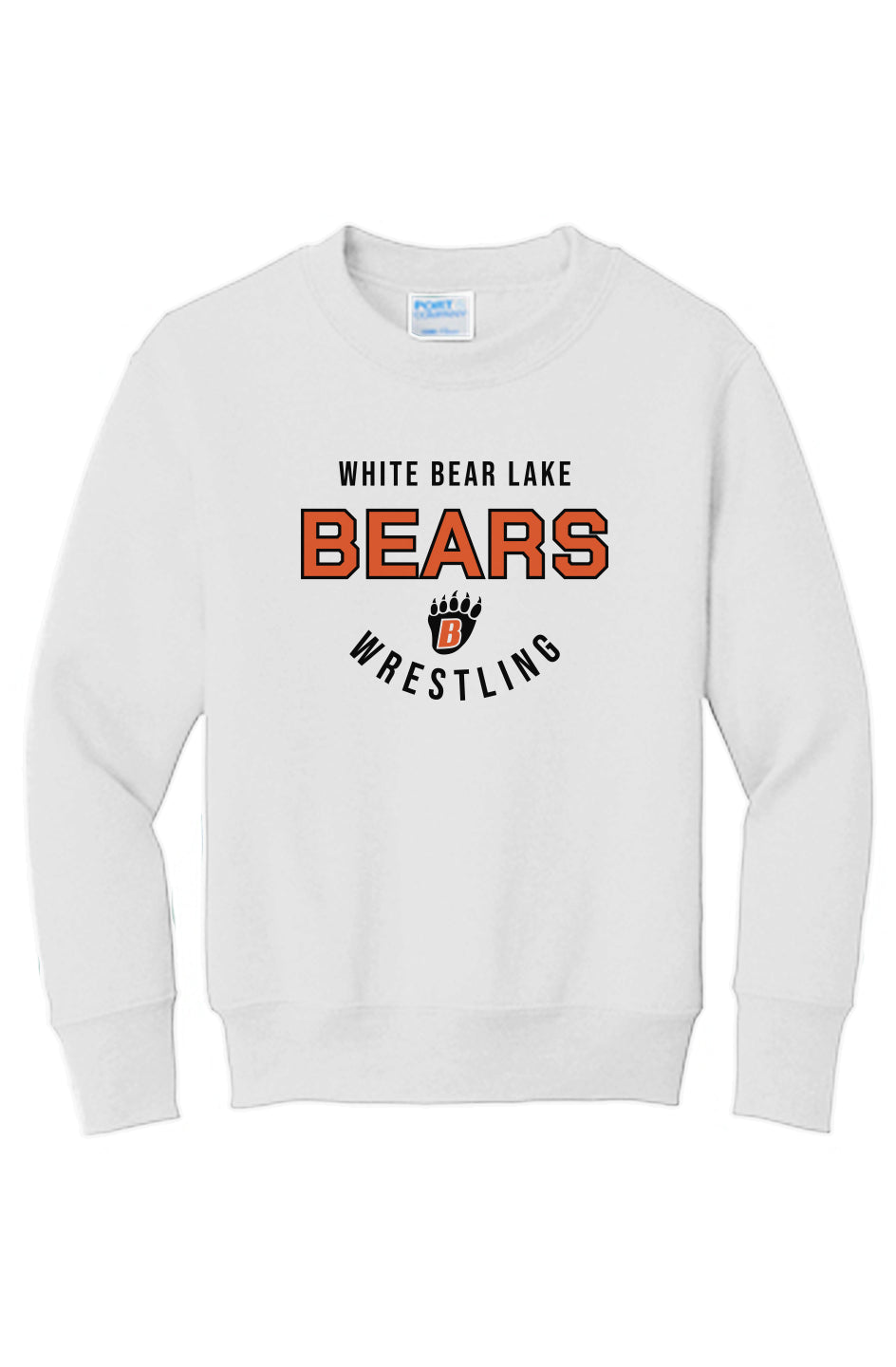 White Bear Lake Wrestling Youth Fleece Sweatshirt