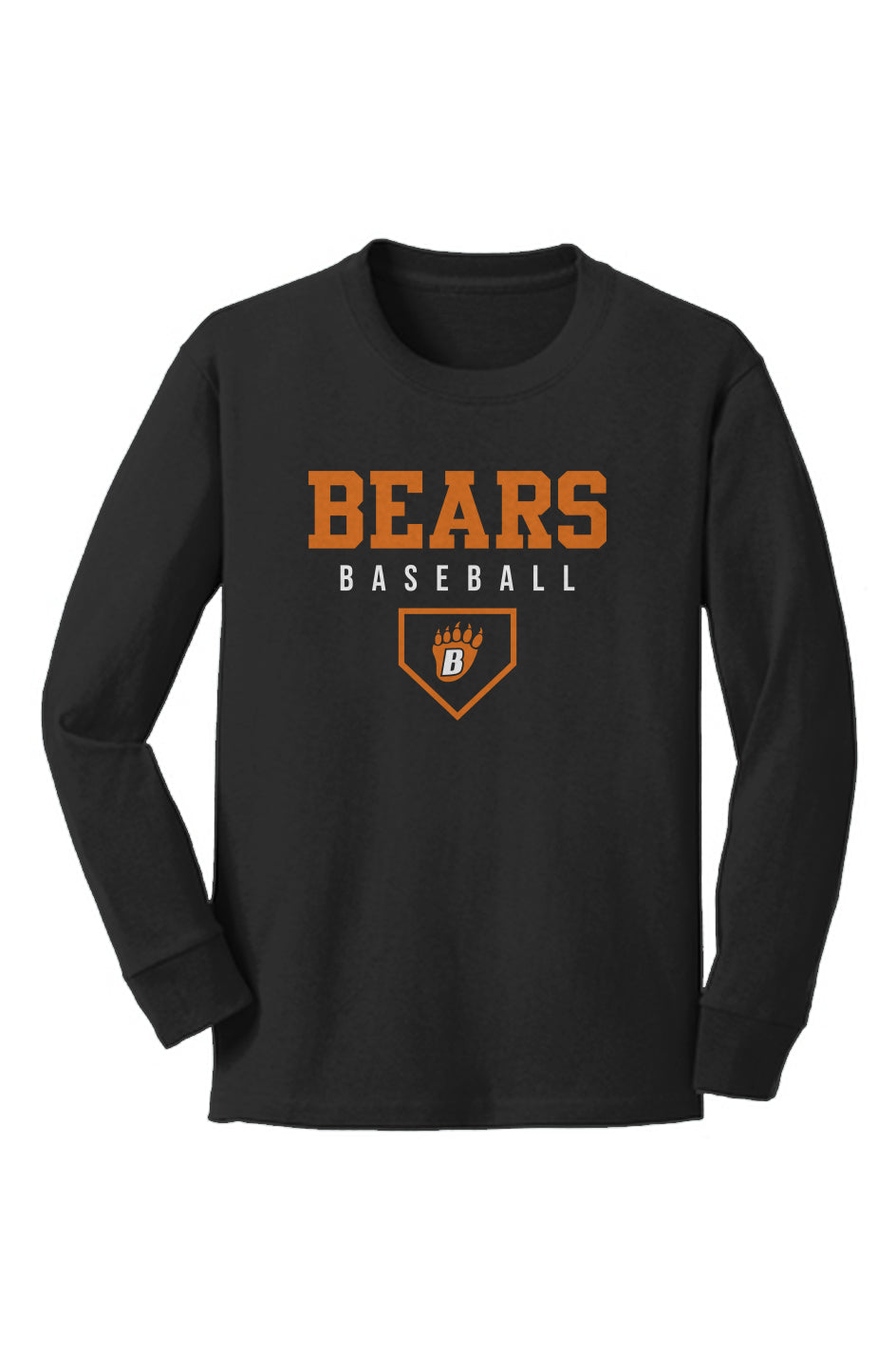White Bear Lake Baseball Youth Long Sleeve Core Cotton Tee