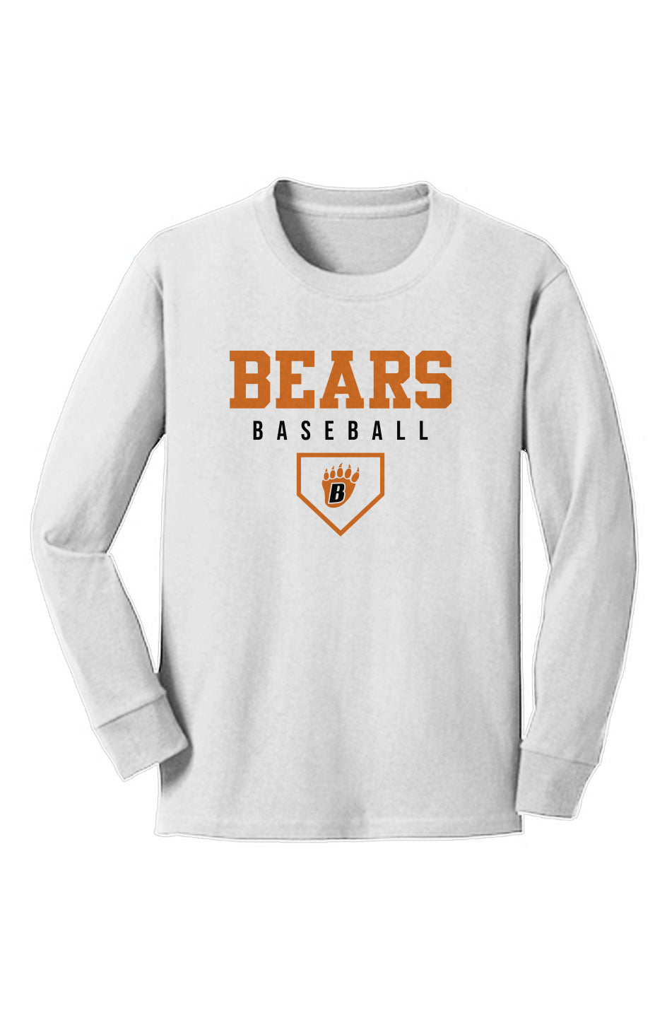 White Bear Lake Baseball Youth Long Sleeve Core Cotton Tee